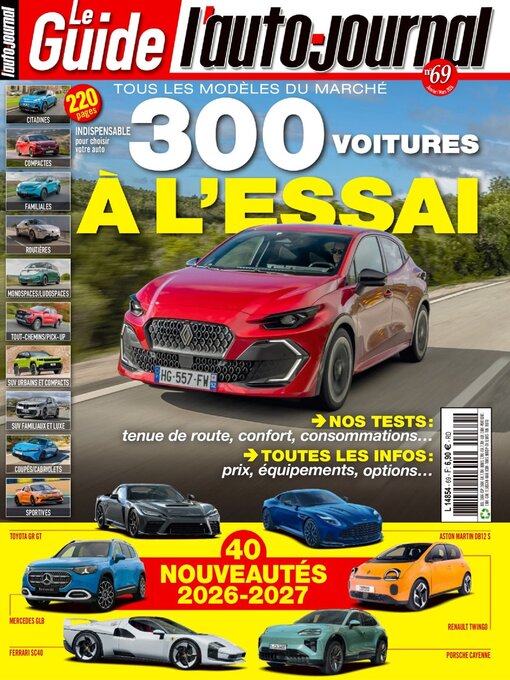 Title details for L'auto Journal by Editions Mondadori Axel Springer (EMAS) - Available